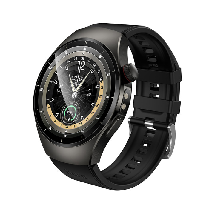 Смарт-годинник HOCO Y40 38mm. 315 mAh. IP68  Smart watch(call version) Black