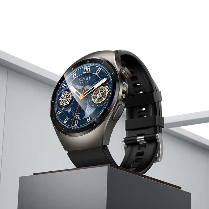 Смарт-годинник HOCO Y40 38mm. 315 mAh. IP68  Smart watch(call version) Black