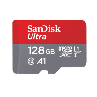 Карта пам'яті microSDXC (UHS-1) SanDisk Ultra 128Gb class 10 A1 (100Mb/s)