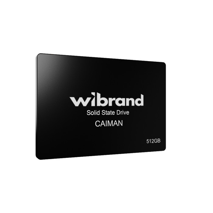Накопичувач SSD Wibrand Caiman 512GB 2.5" 7mm SATAIII Standard