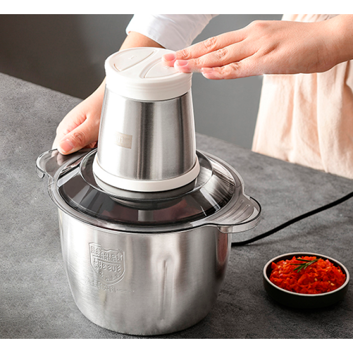 Багатофункціональний електричний кухонний комбайн Xiaomi LIVEN Multifunctional meat grinder 3L