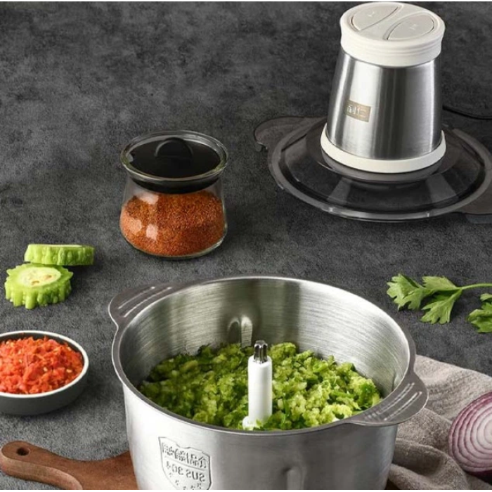 Багатофункціональний електричний кухонний комбайн Xiaomi LIVEN Multifunctional meat grinder 3L