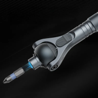 Викрутка з комплектом біт Xiaomi Duke RS2 ratchet screwdriver set gray