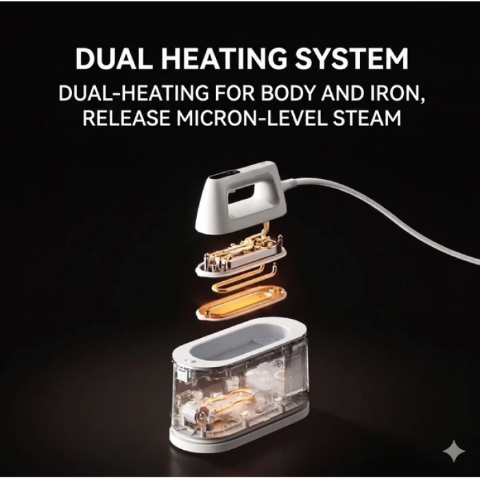 Відпарювач Xiaomi Mi Home Ironing Machine 2 + (перехідник на EU розетку)