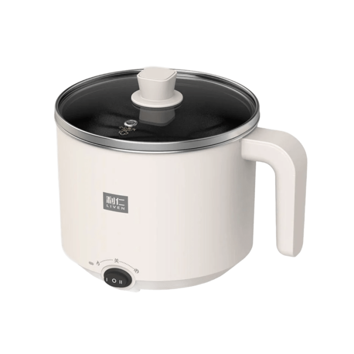 Каструля Електрична Xiaomi LIVEN Multi functional Small Hot Pot Electric Cooking Pot 1.8L (without steamer)