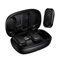 Бездротова мікрофонна система HOCO L26 Type-C Smart AI noise reduction wireless microphone Black