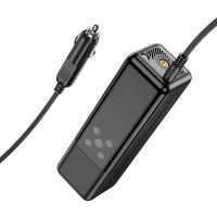Автомобільний насос HOCO ZP5 May smart air pump Black