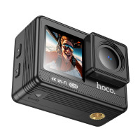 Екшн-камера HOCO DV102 4K anti-shake sports camera Black