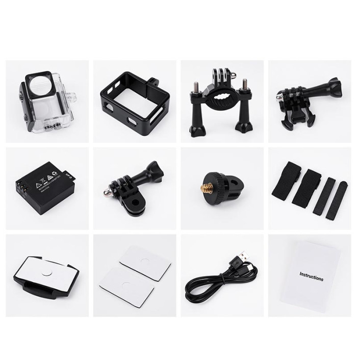 Екшн-камера HOCO DV102 4K anti-shake sports camera Black