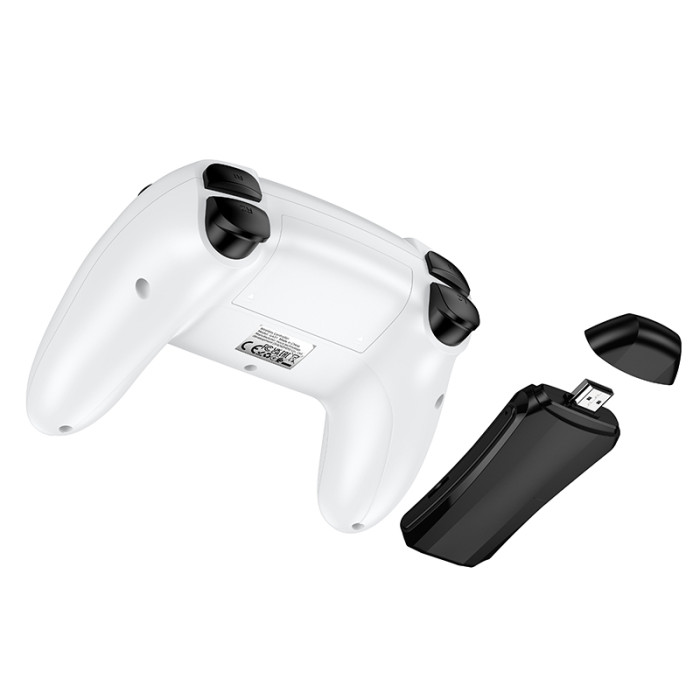 Ігрова приставка + 2 джойстики HOCO GA31 Collection game box+two wireless gamepads set White