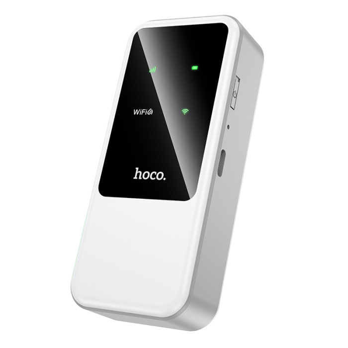 Мобільний роутер HOCO HI42 Mobile portable WiFi(Europe Asia and Africa) White