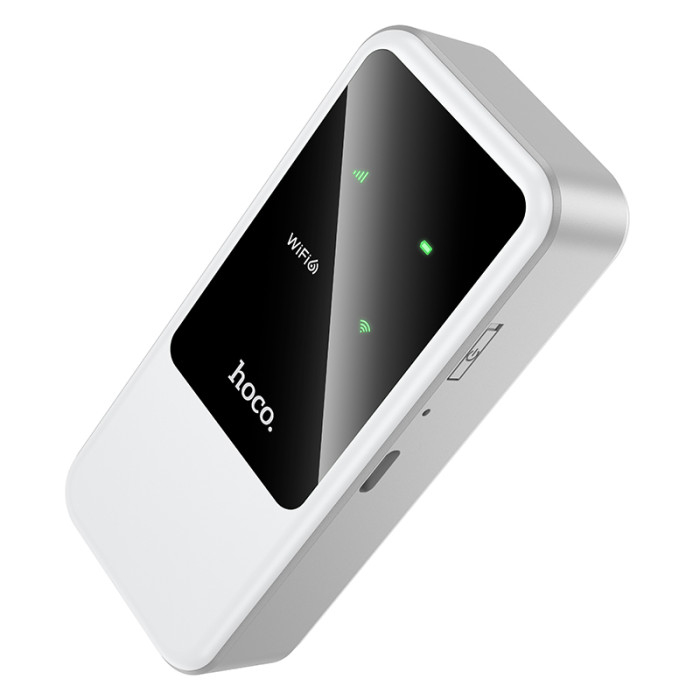Мобільний роутер HOCO HI42 Mobile portable WiFi(Europe Asia and Africa) White