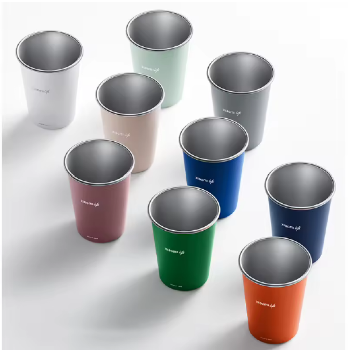 Чашка для пиття Xiaomi Stainless Steel Drinking Cup 9-Color Set