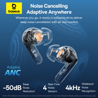 Бездротові навушники TWS Baseus Bass EP10 Pro In-Ear True Wireless Earbuds Cosmic Black